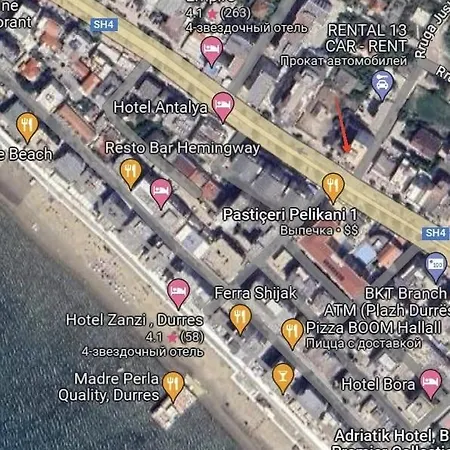 1+1 Family Flat With Balcony Durres