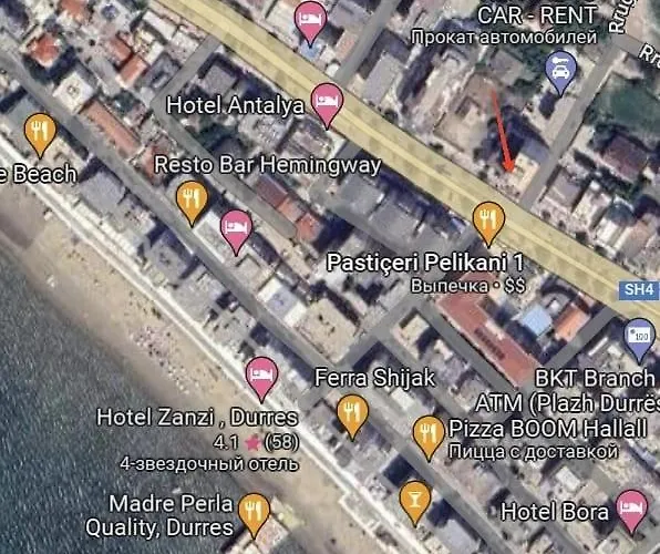 1+1 Family Flat With Balcony Durrës